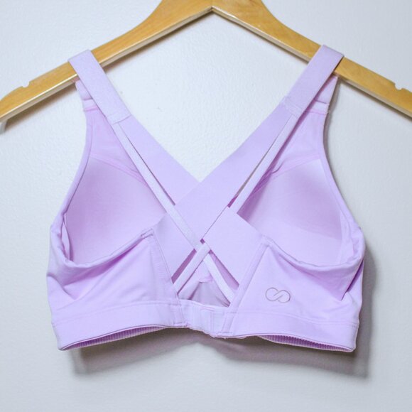 Calia Women's Made To Move Doublestrap Bra Medium Support Purple Size S - Picture 2 of 5